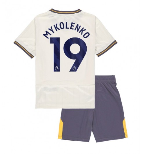 Billiga Fotbollströjor Barn Everton Tredjetröja 2024/25 Vitaliy Mykolenko 19