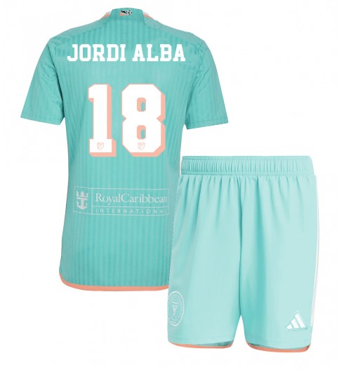 Billiga Fotbollströjor Barn Inter Miami Tredjetröja 2024/25 Jordi Alba 18