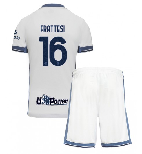 Billiga Fotbollströjor Barn Inter Milan Bortatröja 2024/25 Davide Frattesi 16