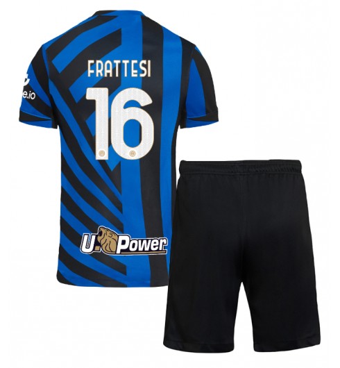 Köpa Billiga Fotbollströjor Inter Milan Hemmatröja 2024/25 Davide Frattesi 16