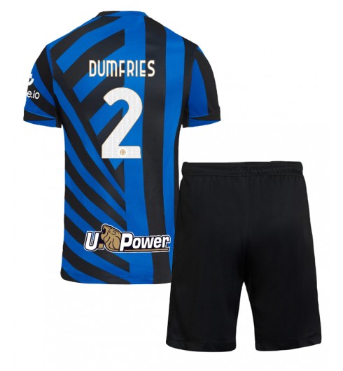 Köpa Billiga Fotbollströjor Inter Milan Hemmatröja 2024/25 Denzel Dumfries 2