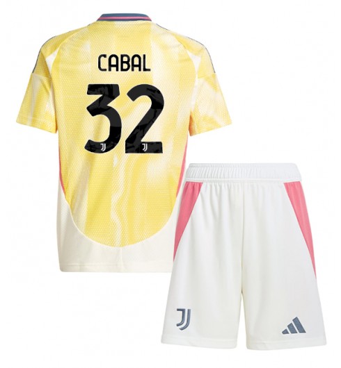 Fotbollsset Barn Bortatröja 2024/25 med tryck Juan Cabal 32