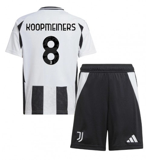 Fotbollsset Barn Hemmatröja 2024/25 med tryck Teun Koopmeiners 8