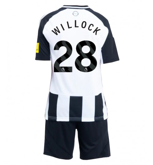 Newcastle United Hemmatröja 2024/25 Fotbollströja med namn barn Joe Willock 28