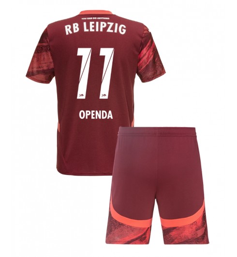Billiga Fotbollströjor Barn RB Leipzig Bortatröja 2024/25 Lois Openda 11