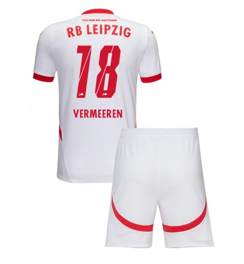 Billiga Fotbollströjor Barn RB Leipzig Hemmatröja 2024/25 Arthur Vermeeren 18