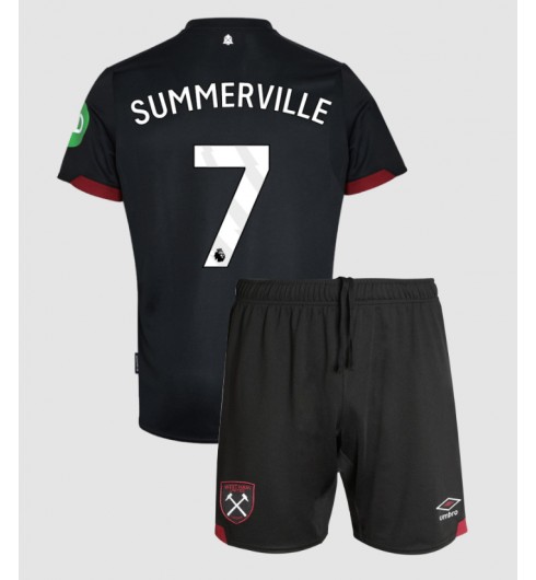Billiga Fotbollströjor Barn West Ham United Bortatröja 2024/25 Crysencio Summerville 7