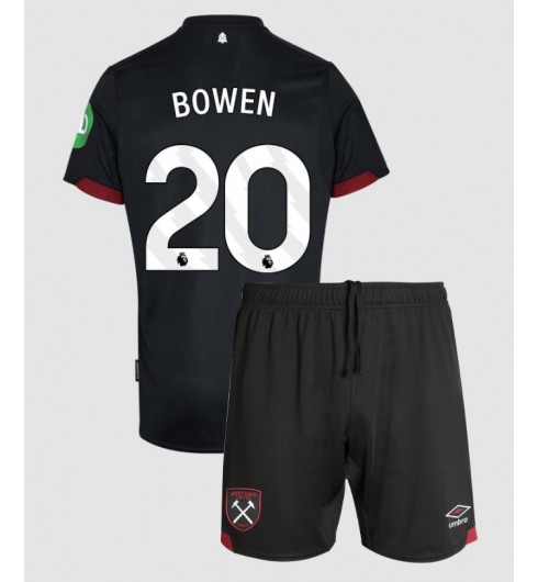 Billiga Fotbollströjor Barn West Ham United Bortatröja 2024/25 Jarrod Bowen 20