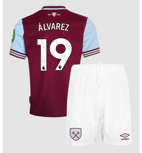 Billiga Fotbollströjor Barn West Ham United Hemmatröja 2024/25 Edson Alvarez 19