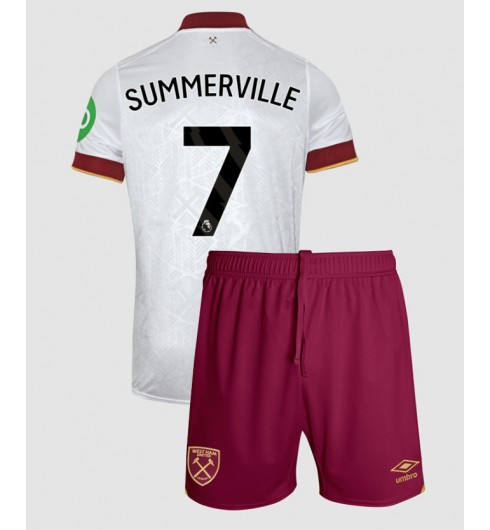 Billiga Fotbollströjor Barn West Ham United Tredjetröja 2024/25 Crysencio Summerville 7