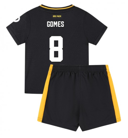 Wolves FC Bortatröja 2024/25 Fotbollströja med namn barn Joao Gomes 8