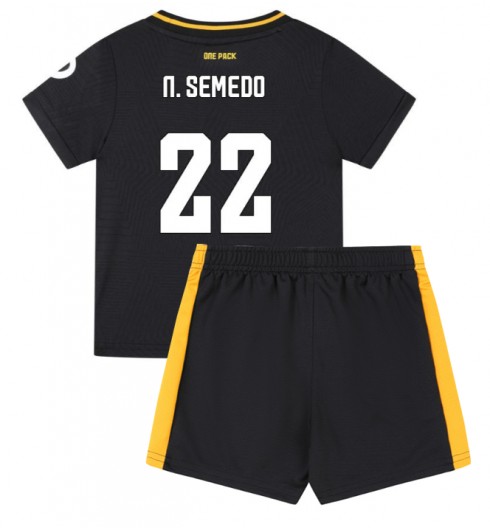 Wolves FC Bortatröja 2024/25 Fotbollströja med namn barn Nelson Semedo 22