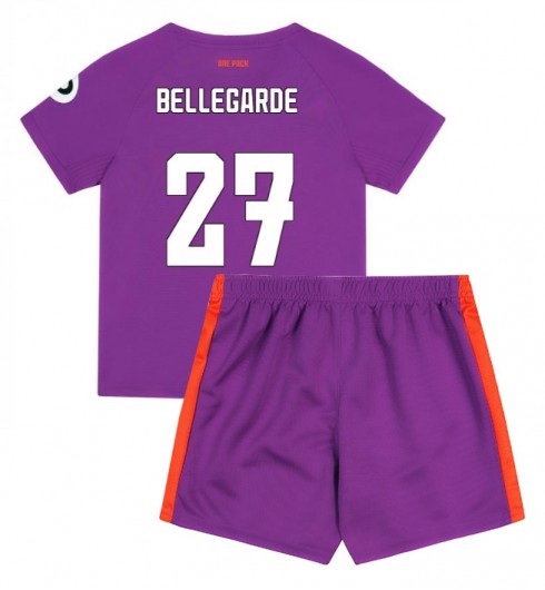 Billiga Fotbollströjor Barn Wolves FC Tredjetröja 2024/25 med namn Jean-Ricner Bellegarde 27
