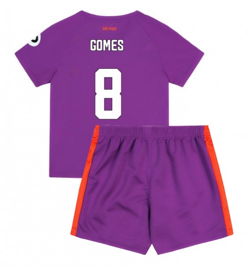 Billiga Fotbollströjor Barn Wolves FC Tredjetröja 2024/25 med namn Joao Gomes 8