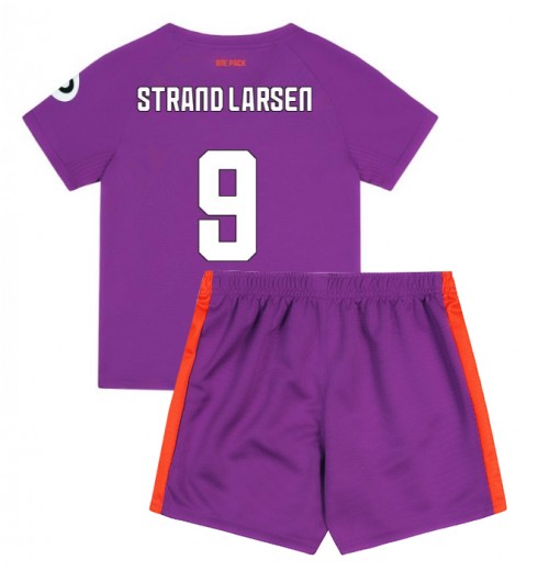 Billiga Fotbollströjor Barn Wolves FC Tredjetröja 2024/25 med namn Jorgen Strand Larsen 9