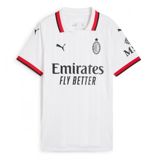 Köpa Dam AC Milan Bortatröja 2024/25 Kortärmad