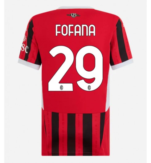 Billiga Dam AC Milan Hemmatröja 2024/25 med tryck Youssouf Fofana 29