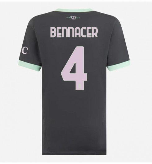 Dam AC Milan Tredjetröja 2024/25 Fotbollströja med namn Ismael Bennacer 4
