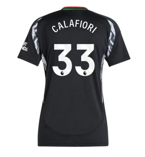 Köpa Fotbollskläder Dam Arsenal Bortatröja 2024/25 Riccardo Calafiori 33