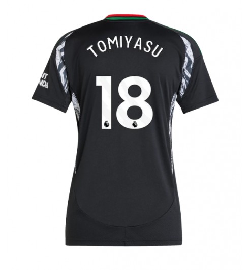 Köpa Fotbollskläder Dam Arsenal Bortatröja 2024/25 Takehiro Tomiyasu 18