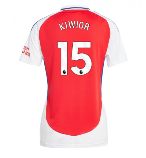 Köpa Fotbollskläder Dam Arsenal Hemmatröja 2024/25 Jakub Kiwior 15