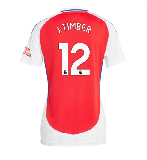 Köpa Fotbollskläder Dam Arsenal Hemmatröja 2024/25 Jurrien Timber 12