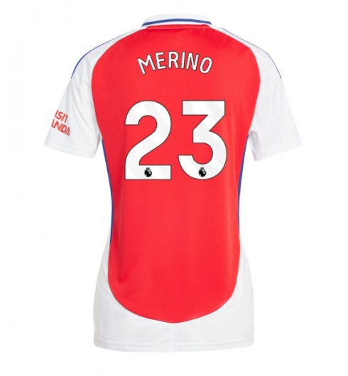 Köpa Fotbollskläder Dam Arsenal Hemmatröja 2024/25 Mikel Merino 23