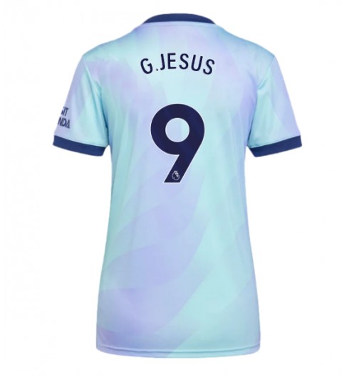 Billiga Fotbollströjor Dam Arsenal Tredjetröja 2024/25 Gabriel Jesus 9 Kortärmad