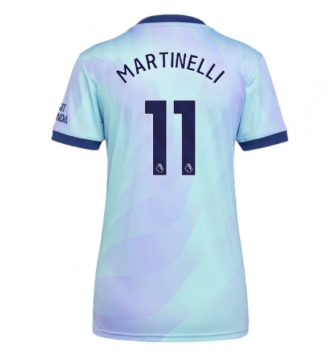 Billiga Fotbollströjor Dam Arsenal Tredjetröja 2024/25 Gabriel Martinelli 11 Kortärmad