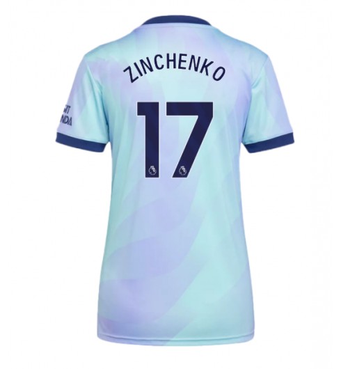 Billiga Fotbollströjor Dam Arsenal Tredjetröja 2024/25 Oleksandr Zinchenko 17 Kortärmad