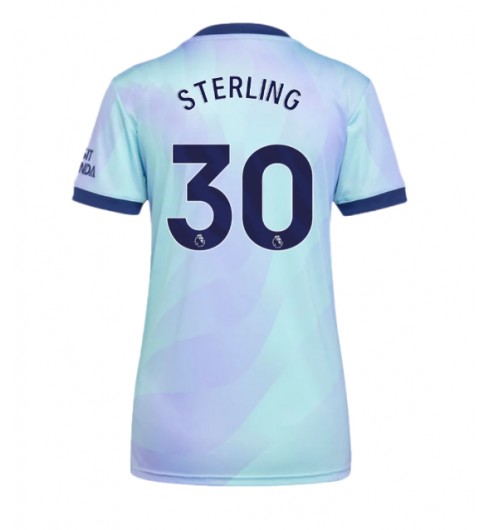 Dam Arsenal Tredjetröja 2024/25 Fotbollströjor med tryck Raheem Sterling 30