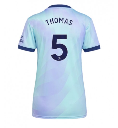 Dam Arsenal Tredjetröja 2024/25 Fotbollströjor med tryck Thomas Partey 5
