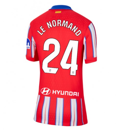 Köpa Fotbollströjor Dam Atlético Madrid Hemmatröja 2024/25 med tryck Robin Le Normand 24