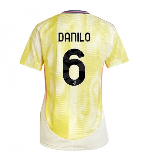 Fotbollskläder Dam Juventus Bortatröja 2024/25 Kortärmad Danilo Luiz 6
