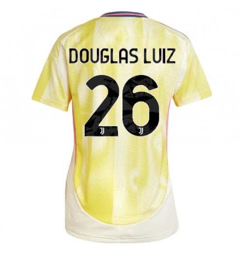 Fotbollskläder Dam Juventus Bortatröja 2024/25 Kortärmad Douglas Luiz 26