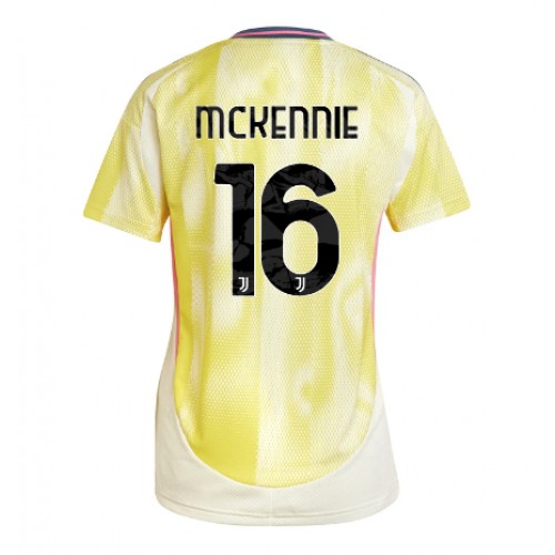 Fotbollskläder Dam Juventus Bortatröja 2024/25 Kortärmad Weston McKennie 16