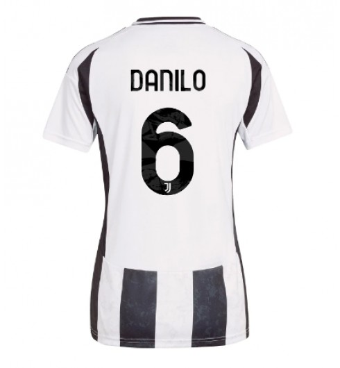 Matchtröjor Fotboll Juventus Hemmatröja 2024/25 Kortärmad Danilo Luiz 6