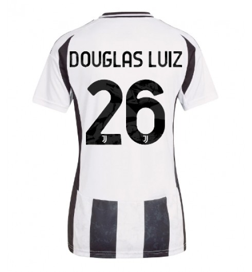 Matchtröjor Fotboll Juventus Hemmatröja 2024/25 Kortärmad Douglas Luiz 26