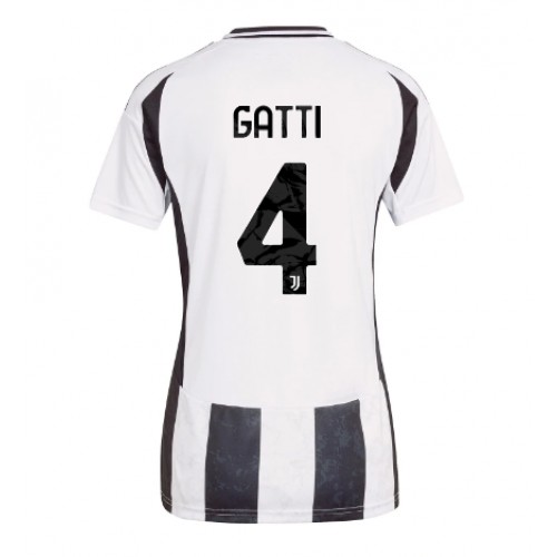 Matchtröjor Fotboll Juventus Hemmatröja 2024/25 Kortärmad Federico Gatti 4