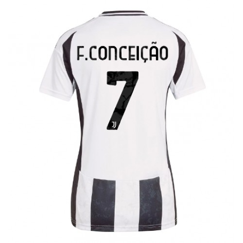 Matchtröjor Fotboll Juventus Hemmatröja 2024/25 Kortärmad Francisco Conceicao 7
