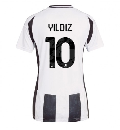 Matchtröjor Fotboll Juventus Hemmatröja 2024/25 Kortärmad Kenan Yildiz 10