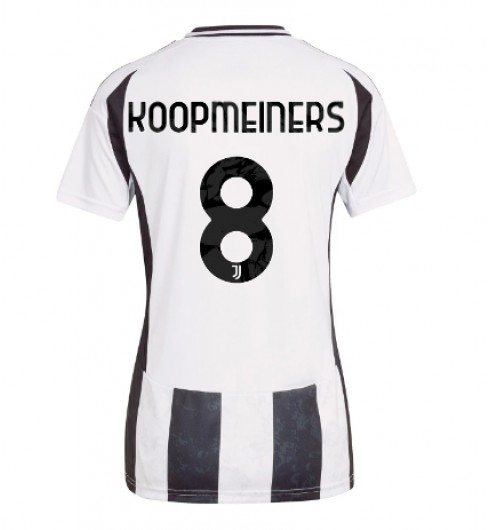 Matchtröjor Fotboll Juventus Hemmatröja 2024/25 Kortärmad Teun Koopmeiners 8