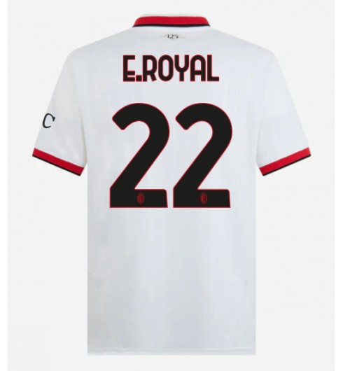 Köpa Billiga Herr AC Milan Bortatröja 2024/25 med tryck Emerson Royal 22