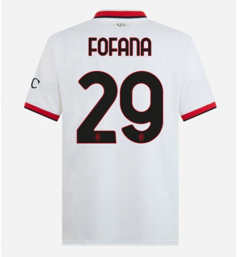 Köpa Billiga Herr AC Milan Bortatröja 2024/25 med tryck Youssouf Fofana 29