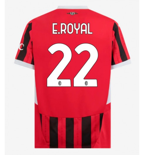 Billiga Fotbollströjor Herr AC Milan Hemmatröja 2024/25 Kortärmad Emerson Royal 22