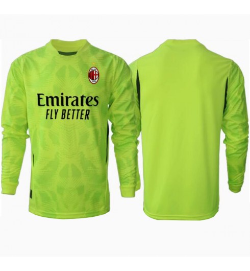 Matchtröjor Fotboll Herr AC Milan Målvakt Tredjetröja 2024/25 Långärmad