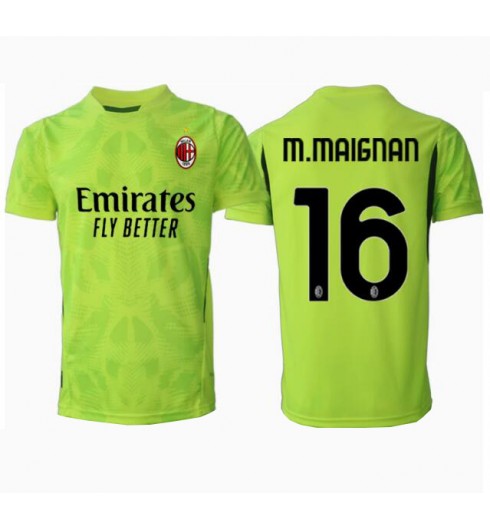 Matchtröjor Fotboll Herr AC Milan Målvakt Tredjetröja 2024/25 Kortärmad Mike Maignan 16