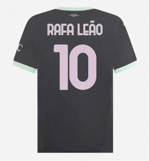 Matchtröjor Fotboll Herr AC Milan Tredjetröja 2024/25 Kortärmad Rafael Leao 10