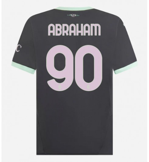 Matchtröjor Fotboll Herr AC Milan Tredjetröja 2024/25 Kortärmad Tammy Abraham 90