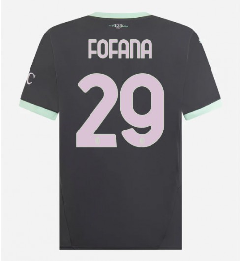 Matchtröjor Fotboll Herr AC Milan Tredjetröja 2024/25 Kortärmad Youssouf Fofana 29